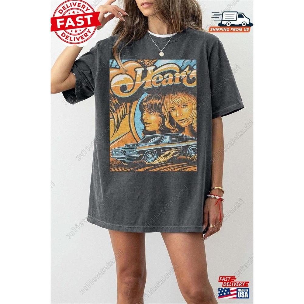 Rock Heart Band T-Shirt Shirt T-Shirt